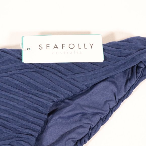 NWT Seafolly X Revolve Freshwater Hipster in Blue Opal - Picture 5 of 13